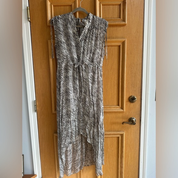 All Saints Kamala Zebra Print Dress size S - Picture 6 of 7
